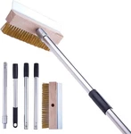 Aluminum Pizza Oven Brush, Grill Wire Brushes, With Scraper And 4 Sect.... Fixed Price $39.89.