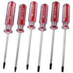 Harskiyer 6 Pc Security Torx Screwdriver Set With Magnetic Tip, T10 T15 T20 T25. Fixed Price $13.97.
