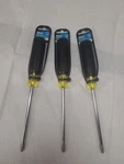Ideal 35-196 Phillips Screwdriver #3 Tip 5/16" X Shank 11" L-lot Of. Fixed Price $46.99.