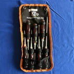 Kentucky Industrial Tools 7-PIECE Screwdriver Set Black Red Steel Plastic. Fixed Price $28.00.