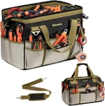 16.5-INCH Heavy Duty Tool Bags Men 32-POCKET Large Organizer Storage 1680D. Fixed Price $74.34.
