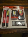 Hyper Tough Led Work 4 Pack (2 Pen Lights/ 1 Magnetic Base/ Ext Hook. Fixed Price $14.00.