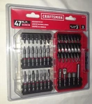New Craftsman Screwdriving Pc Bit Set, Steel Hex Shank. Model # CMAF1247L. Fixed Price $26.00.