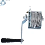 Heavy Duty Hand Winch 600 Lbs Steel Cable Crank Gear For Atv Trailer. Fixed Price $28.73.