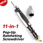 Radioshack 11-IN-1 Pop-up Precision Screwdriver Bit Philips Slotted Torx. Fixed Price $11.98.