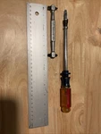 Craftsman Tools Usa 41125 (wf) Flat Slotted Screw-holding Screwdriver & 4110. Fixed Price $10.00.