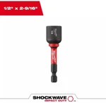 Lot Of 3* Milwaukee Shockwave Impact Duty Magnetic Nut Driver, Mo.# 49-66-4537. Fixed Price $16.99.