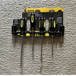 Stanley 60-010 9-PIECE Screwdriver Set Mixed Ergonomic Grip T15. Fixed Price $22.50.