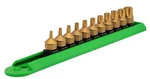 Mayhew Tools 16003 Low Profile Dual Drive Bit Set, 11-PIECE Torx, Titanium Co.... Fixed Price $106.46.