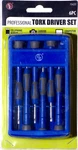 6 Piece Professional Torx Bit Screwdriver Set W/ Storage Case, T5 - T10. Fixed Price $15.99.