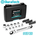 Duratech 24-IN-1 Screwdriver Set 12-IN-1 Flex-head Ratcheting Wrench Bits. Fixed Price $39.99.