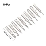 10 Screwdriver Micro Bits Set P2 Hex 4MM System For Iphone 11 Xs 8 PH00 12 14. Fixed Price $12.99.