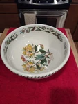 Port Meirion Botanic Garden Large 10" Salad Mixing Bowl. Fixed Price $129.99.