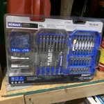 Kobalt 65PCS Driving Set Hex Shank Speed Fit Magnetic S2 Steel 1/4"IN. New. Fixed Price $17.00.