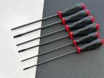 New Tekton Usa Made 6PC Long High-torque Black Oxide Blade Screwdriver Set. Fixed Price $79.99.