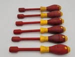 Lot Of Wiha Nut Drivers 1000W Insulated 5CT 1/2 X 125 & 1CT 9/16. Fixed Price $14.99.