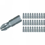 Wiha 72522 Phillips Insert Bit Contractor Set, #2 X 25MM, 30 Pieces. Fixed Price $18.34.