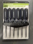 Pittsburgh 6PC. Star Bit Screwdriver Set W/oversized Fluted Handles #94757. Fixed Price $12.00.
