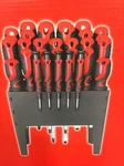 Craft Force 31 Pc Screwdriver Set With Storage Rack Philips Slotted Torch Prcsn. Fixed Price $39.99.