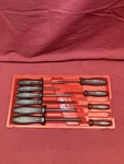 Snap-on 10PC Sae Standard Ball End Hex Driver Wrench Set Sdab *missing 3*. Fixed Price $229.99.