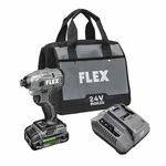 Flex FX1331-1A 24V 1/4 Hex Compact Cordless Impact Driver Kit, 2.5AH. Fixed Price $162.59.