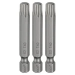 Harfington 3PCS T40 Torx Head Screwdriver Bit 1/4" Hex 2"(50MM), Gray. Fixed Price $10.43.