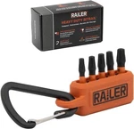 Railer Double Square 8 Point Star Bit Set - Premium S2 Steel 1 Inch Impact. Fixed Price $14.40.