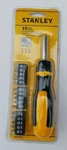 Stanley STHT60129 Multi Bit Ratcheting Screwdriver Set 15 Piece, New. Fixed Price $19.98.