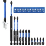 Workpro 12PC PH2 Impact Phillips Screwdriver 1/4" Hex-shank #2 Bits. Fixed Price $18.99.