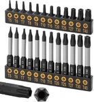 Bates 24PC Torx Bits, T5-T40 Heavy-duty Steel With Tamper Resistant Design. Fixed Price $10.31.