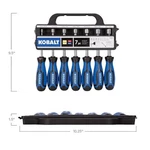 Kobalt Tools 0149279 7PC Sae/metric Nut Driver Set. Fixed Price $24.00.