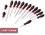 New Craftsman 14 Piece Screwdriver Set (6 Phillips Slotted) 9-86621 Tpr Handle. Fixed Price $69.99.