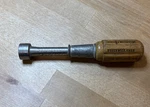 Vtg Stevens Walden Worcester Spintite 5/8" Nut Driver # 3420 Usa Wooden Handle. Fixed Price $10.00.