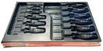 Snap-on Black Soft Grip Combination Screwdriver Set SGDXW120B New Usa. Fixed Price $299.99.