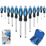 Sunplux 12-PIECE Magnetic Screwdriver Set, Heavy Duty Go-thru.. Fixed Price $49.99.