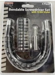 Sterling Tools Bendable Screwdriver Set With 10 Bit Styles. Fixed Price $10.00.