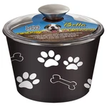 Loving Pets Bella Dog Bowl Canister/treat Container Espresso 7481. Fixed Price $38.35.