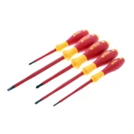 Wiha Insulated Screwdriver Set 1000V Softfinish 5 Piece Slotted Phillips Tool. Fixed Price $34.05.