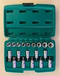 Genuine 19PC Torx Splined Bit Socket And Driver Tool Kit W/storage Box *quality*. Fixed Price $54.99.