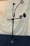 Tiktok Creation Station - Led Ring Light With Cell Phone And Mic Holder, Tripod. Fixed Price $25.99.