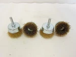 Lot Of New Truper 11571 Wire Brass Plated Brush Cups 3/4. Fixed Price $8.99.