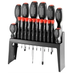 K Tool International 18-PIECE Screwdriver Set With Vertical Holder 11018. Fixed Price $38.87.
