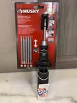 Husky Ratcheting Screwdriver 12 Quick Load Double Ended Black. Fixed Price $22.78.