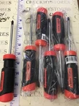 6 New Black And Decker Phillips Screwdrivers. Fixed Price $11.99.