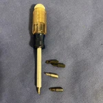 Craftsman 1/4" Magnetic Screwdriver 41467 Wf + 5 Bits Usa. Fixed Price $24.99.