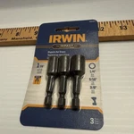 Brand New Irwin Impact Nut Driver Pc Set (1/4, 5/16, 3/8) Magnetic Ships Free. Fixed Price $9.99.