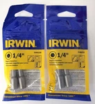 Irwin 3548122B 1/4" Mag. Nutsetter 2-9/16" Oal 2-2 Packs. Fixed Price $5.40.