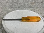 Xcelite R144 Slotted Screwdriver Flat Head Amber Orange Handle Tool Usa. Fixed Price $5.95.