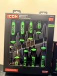 New Green Icon Pc Screwdriver Set ACSD-8G. Fixed Price $49.99.