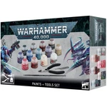 Games Workshop - Warhammer 40,000: Paints + Tools Set Onesize, White. Fixed Price $88.36.